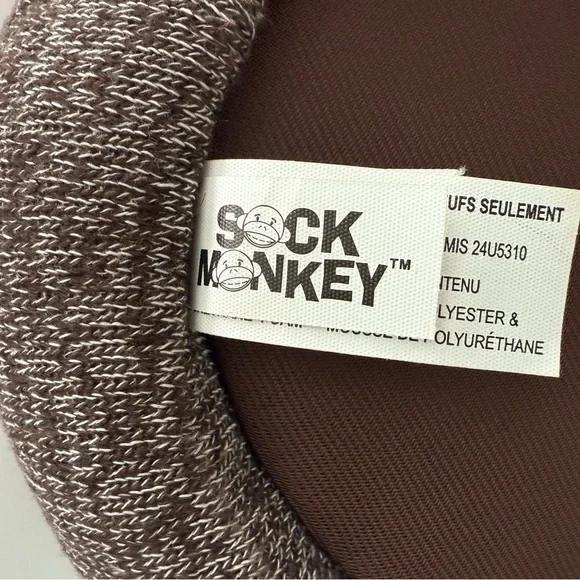 Sock Monkey Knit Basket - Picture 5 of 11